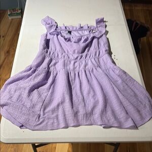 Wild Fable Light Purple Ruffle Dress